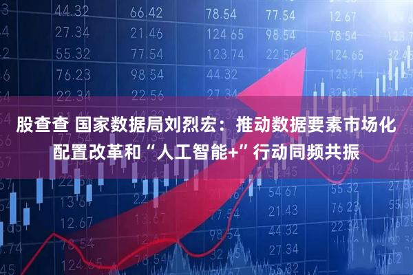 股查查 国家数据局刘烈宏：推动数据要素市场化配置改革和“人工智能+”行动同频共振
